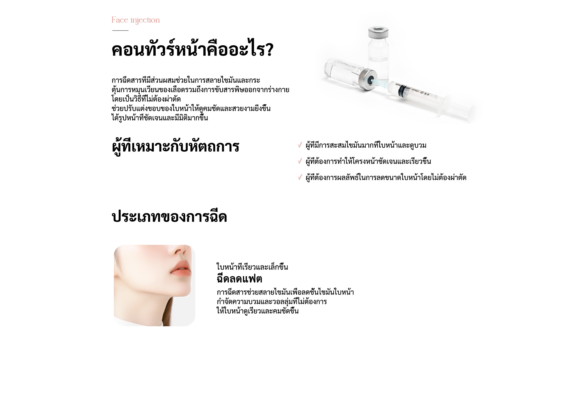 Contour injection